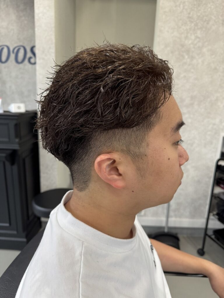 刈り上げショートorツイストスパイラルorブラウンカラー | BOOST men's hair salon