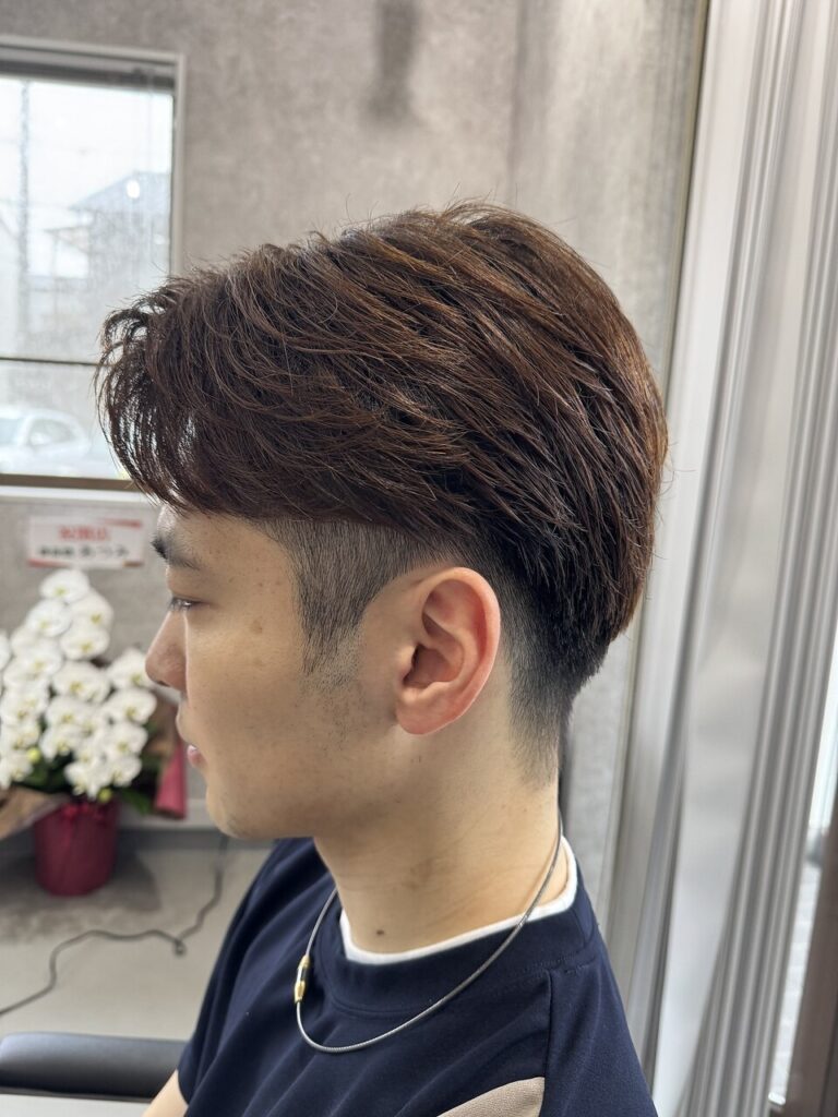 刈り上げ低めジェントルショート | BOOST men's hair salon