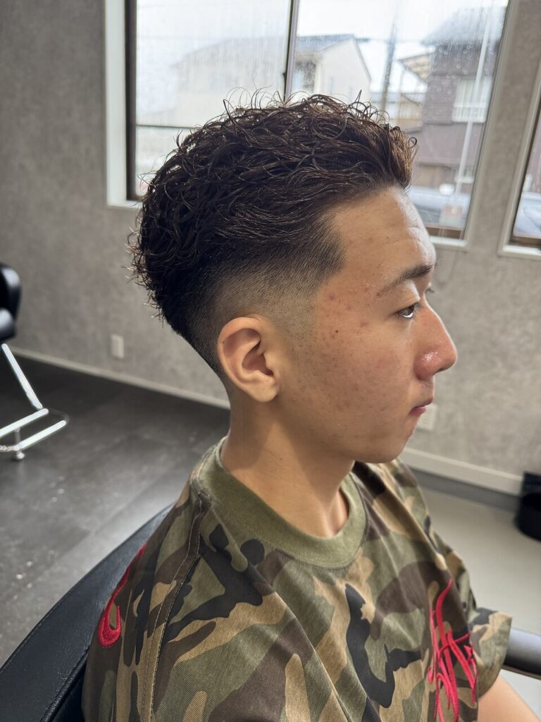極道ブリーチパーマ | BOOST men's hair salon
