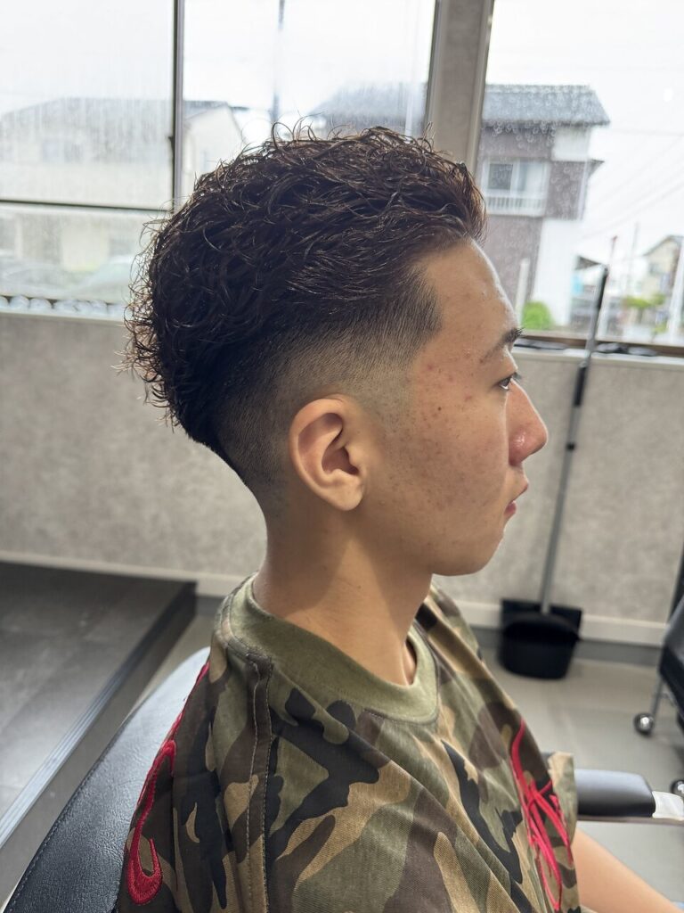 極道ブリーチパーマ | BOOST men's hair salon