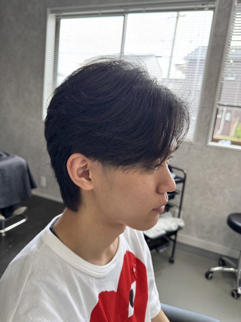 ナチュラルフェザーウルフ | BOOST men's hair salon