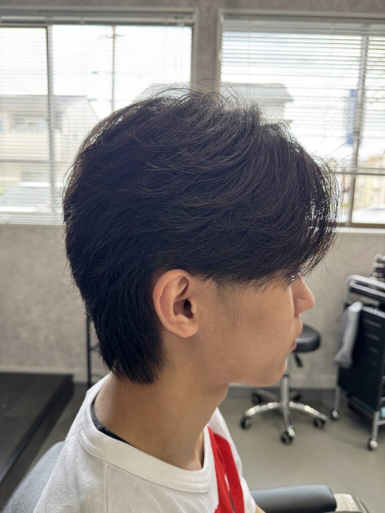 ナチュラルフェザーウルフ | BOOST men's hair salon