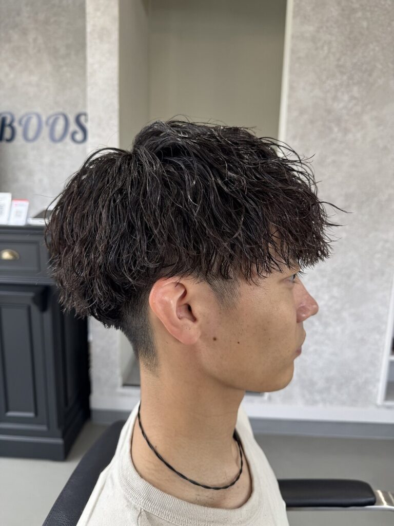 刈り上げマッシュor縦落ちツイストスパイラル | BOOST men's hair salon