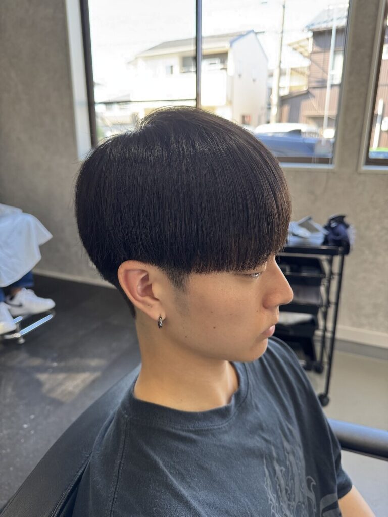 メンズの王道ナチュラル刈り上げマッシュ | BOOST men's hair salon