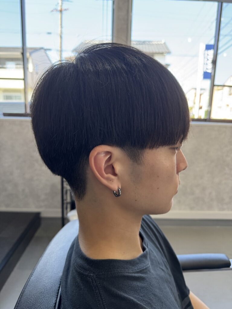 メンズの王道ナチュラル刈り上げマッシュ | BOOST men's hair salon