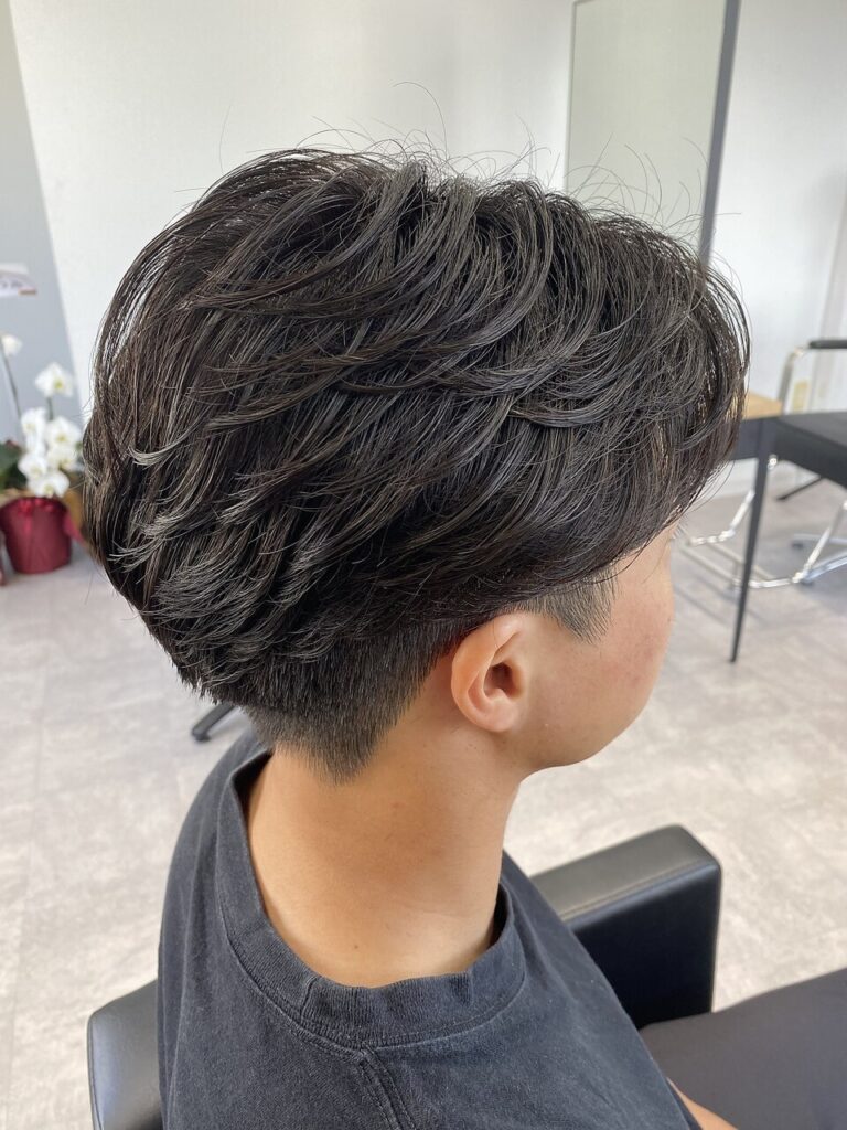 フェザーパーマ | BOOST men's hair salon