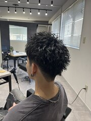 刈り上げスパイキーショート | BOOST men's hair salon