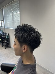 刈り上げスパイキーショート | BOOST men's hair salon