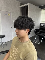 マッシュ＆ツイストスパイラル | BOOST men's hair salon