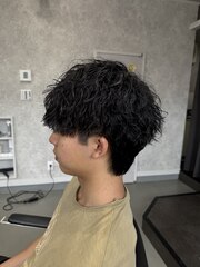 マッシュ＆ツイストスパイラル | BOOST men's hair salon