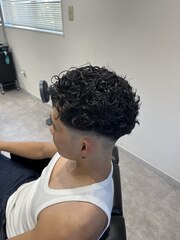 極道パーマ | BOOST men's hair salon