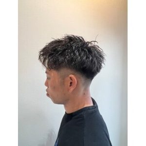 ツイストパーマ×フェード【横井】 | Le・reve 和田店