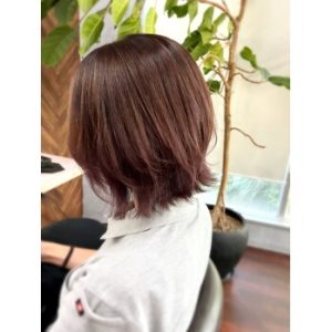 ラベンダーブラウン×くびれショート【横井】 | Le・reve 和田店
