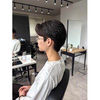 くせ毛を生かしたスタイルです！ | BOOST men's hair salon