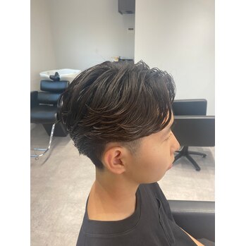 フェザーパーマ | BOOST men's hair salon