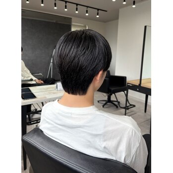 襟足スッキリシースルーマッシュ | BOOST men's hair salon