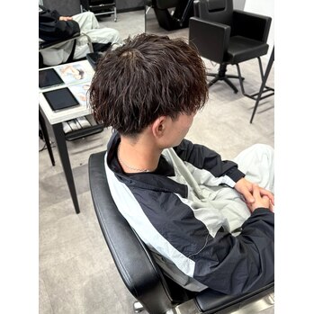 マッシュ×ツイストスパイラル | BOOST men's hair salon