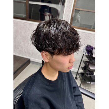 新生活おすすめ派手すぎないパーマ【シャドウパーマ】 | BOOST men's hair salon