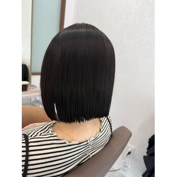 バッサリカット　縮毛矯正　大人気！【宮司】 | ALIA 小豆餅店