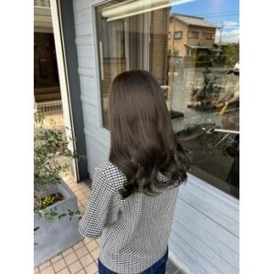 ブリーチなし赤みを抑えたオリーブグレージュ【横井】 | Le・reve 和田店