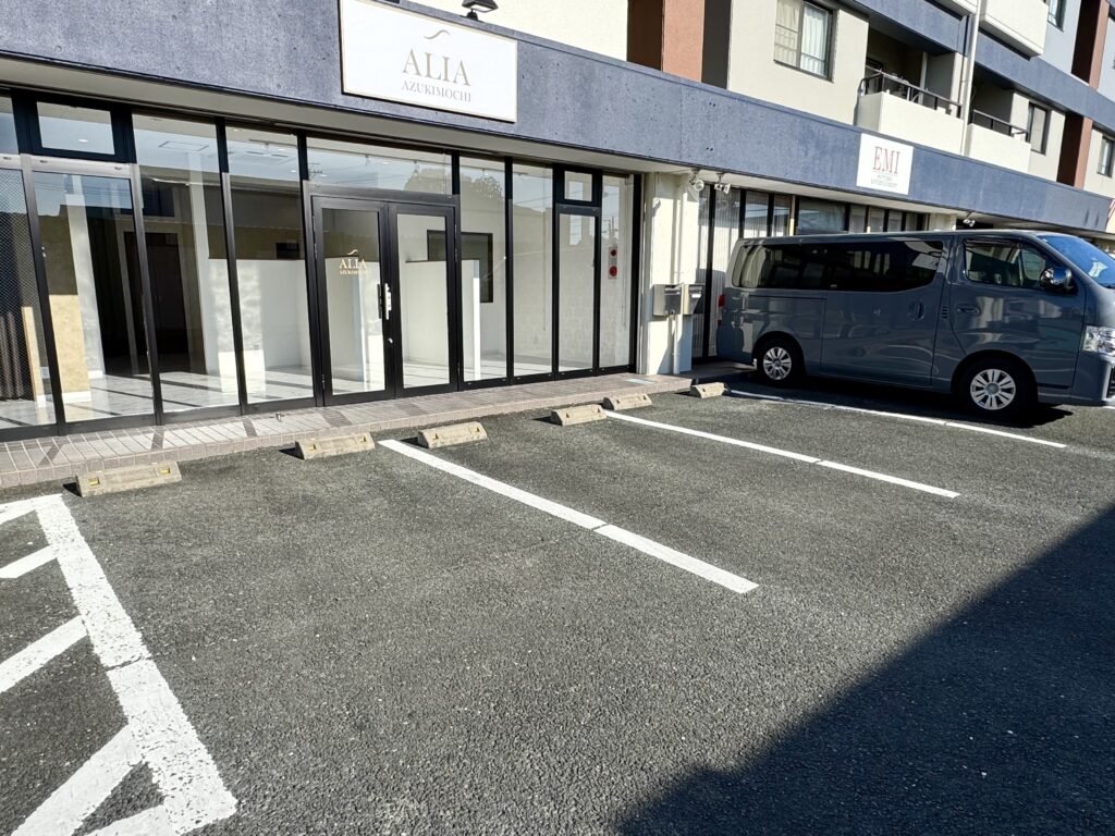 【2026.3.14（土）オープン】ALIA 小豆餅店 お客様駐車場はこちらです！ | ALIA 小豆餅店