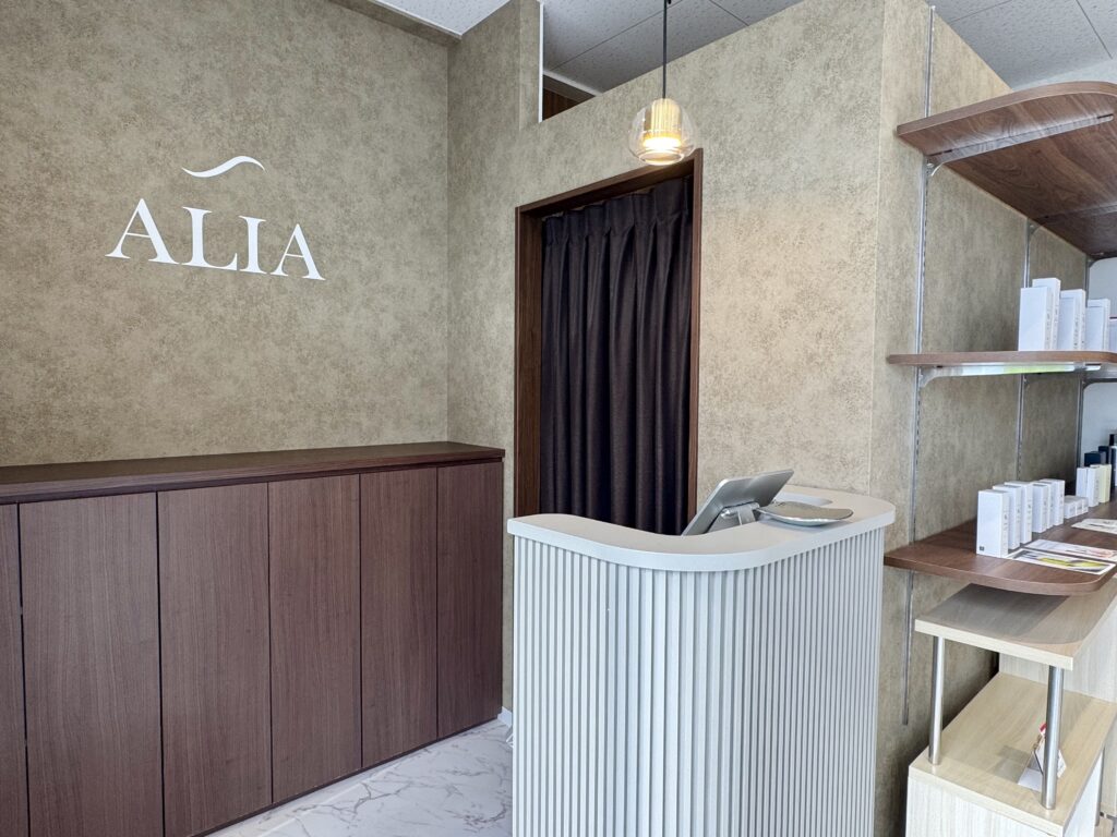 ALIA小豆餅店 店内をご紹介☆全席&amp;シャンプー台半個室 | ALIA 小豆餅店