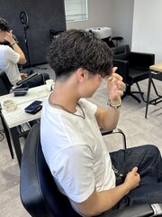 刈り上げ×サーフカール | BOOST men's hair salon