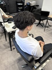 刈り上げ×サーフカール | BOOST men's hair salon