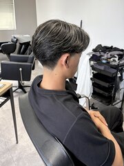 テーパーフェード×メッシュ | BOOST men's hair salon