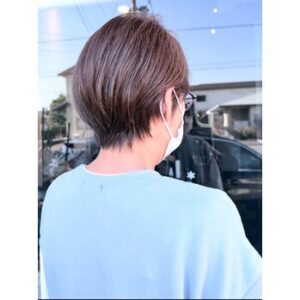 ショートは「襟足の軽さ」で印象変わります◎【加藤】 | ALIA 小豆餅店
