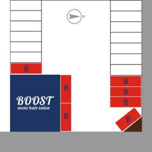 【駐車場1台増えました】 | BOOST men's hair salon