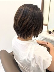 抜け感ショートボブ【加藤】 | ALIA 小豆餅店