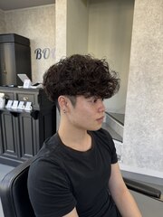 スペインカール | BOOST men's hair salon